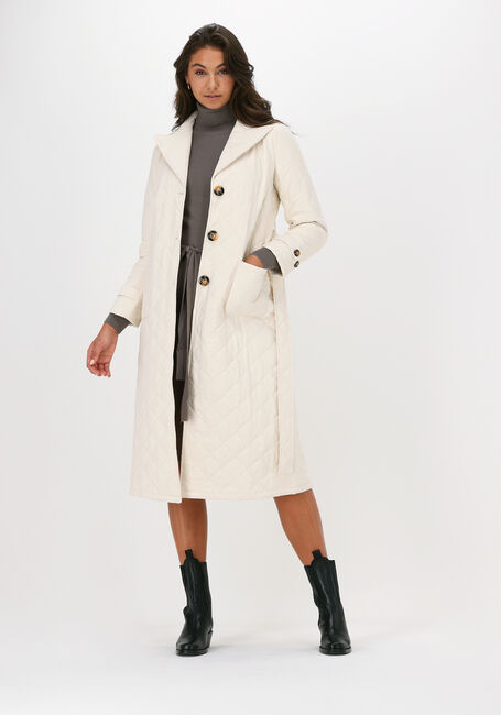 Nicht-gerade weiss YDENCE Wattierte Jack COAT FLORA - large