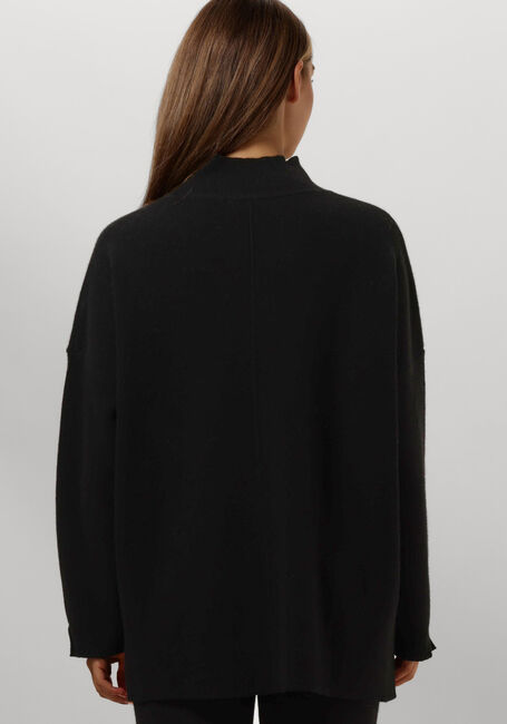 Schwarze RESORT FINEST Rollkragenpullover CAPE SWEATER - large