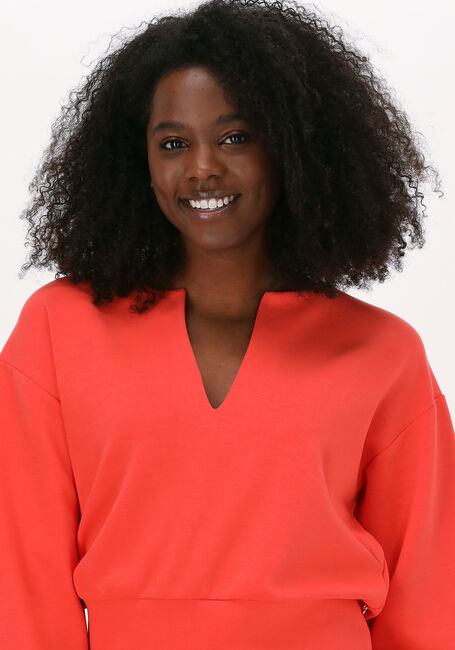 Orangene SCOTCH & SODA Pullover V-NECK SWEATSHIRT IN TENCEL BL - large