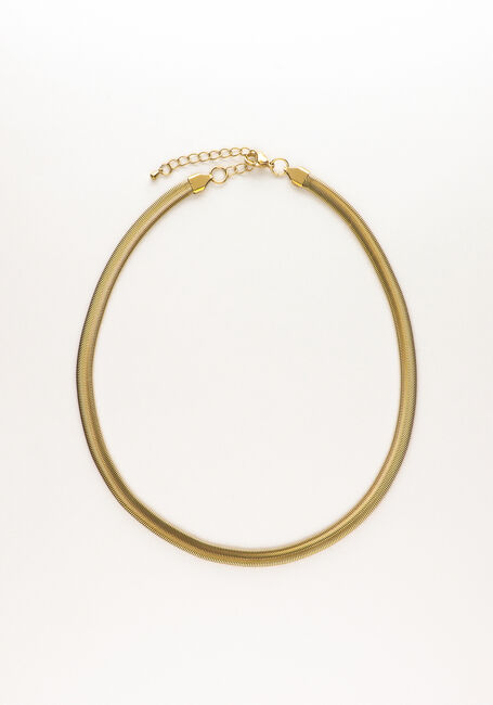 Goldfarbig NOTRE-V Kette KETTING PLATTE SCHAKEL #1 - large