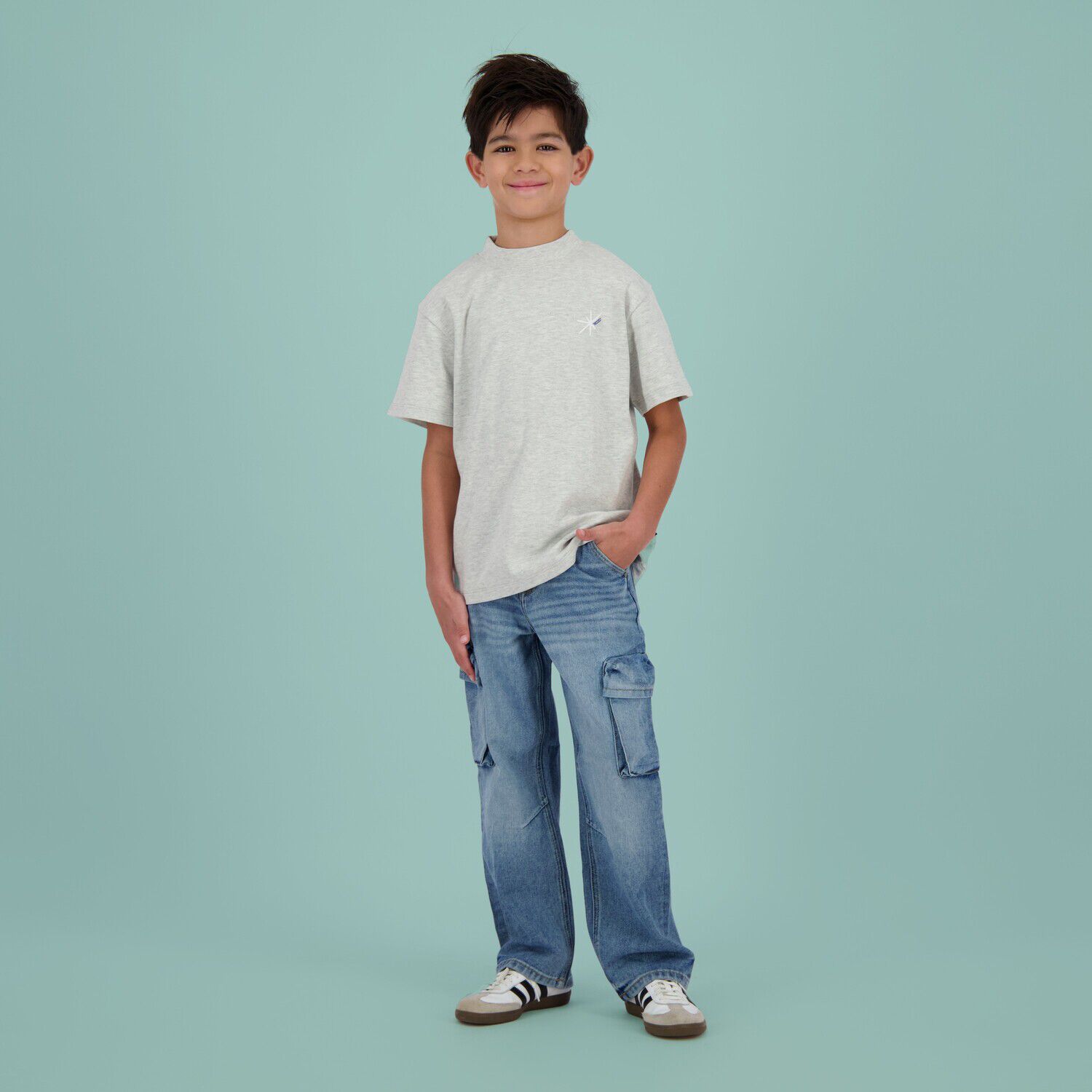 Blaue RAIZZED Cargo jeans HANOI CARGO - large