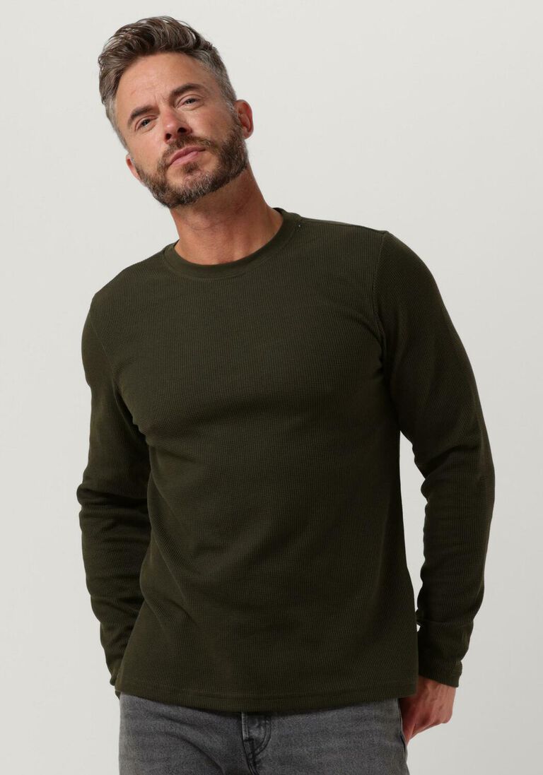 dunkelgrün anerkjendt pullover aksilo ls waffle tee