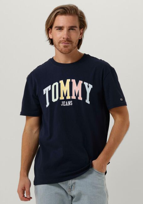 Dunkelblau TOMMY JEANS T-shirt TJM CLSC COLLEGE POP TOMMY TEE - large