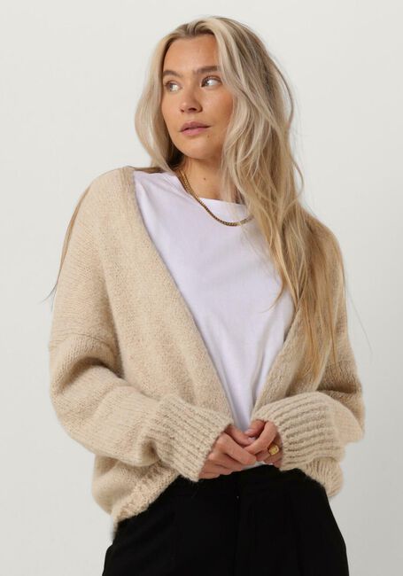 Sand KNIT-TED Strickjacke BECKY - large