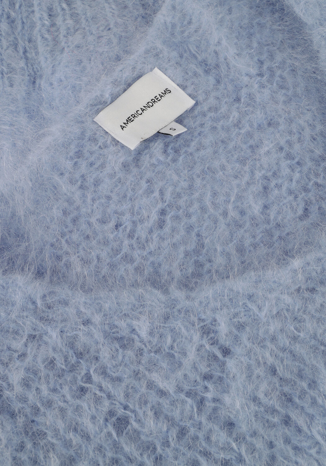 Hellblau AMERICAN DREAMS Pullover MILANA LS MOHAIR KNIT - large