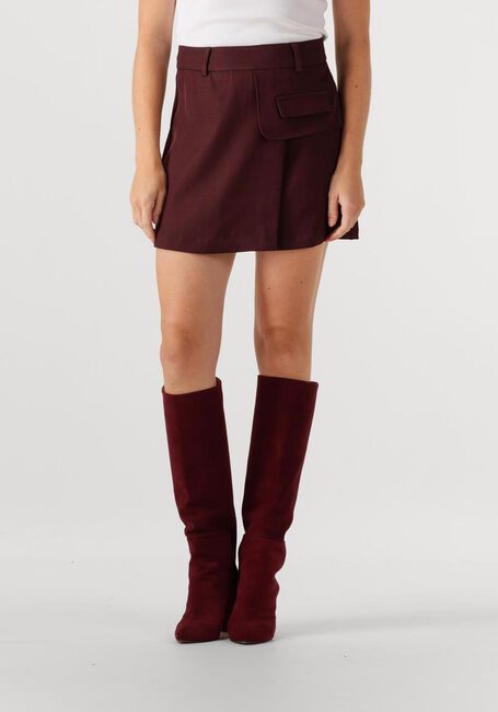 Bordeaux CO'COUTURE Minirock LUNA POCKET SKIRT - large