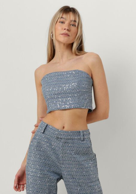 Blaue STUDIO AMAYA Top JAIMIE - large