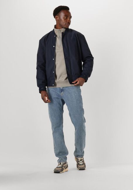 Blaue BUTCHER OF BLUE Jack CARLO SATIN BOMBER - large