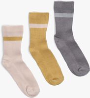 Mehrfarbige/Bunte LIL' ATELIER Socken NMMELOVE 3 PACK SOCK STRIPE - medium