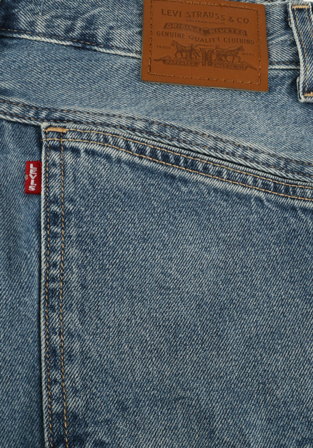 Blaue LEVI'S Wide jeans SUPER BAGGY JORT - large