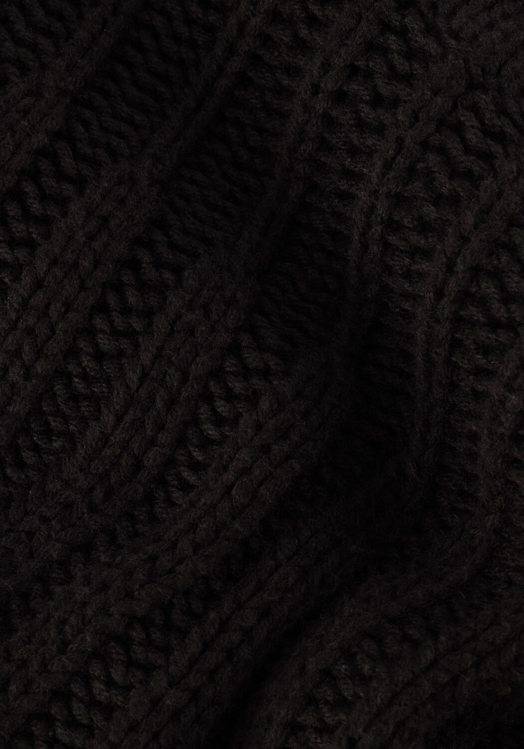 Schwarze SELECTED WOMEN Midikleid NIMA LS KNIT DRESS CAMP - large