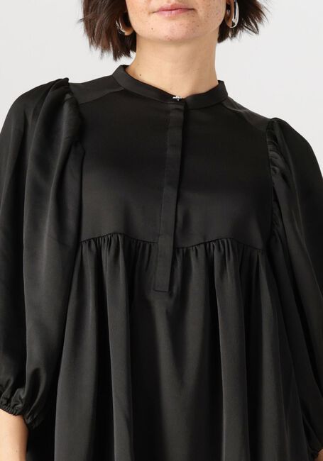 Schwarze BRUUNS BAZAAR Midikleid SARINA DRESS - large