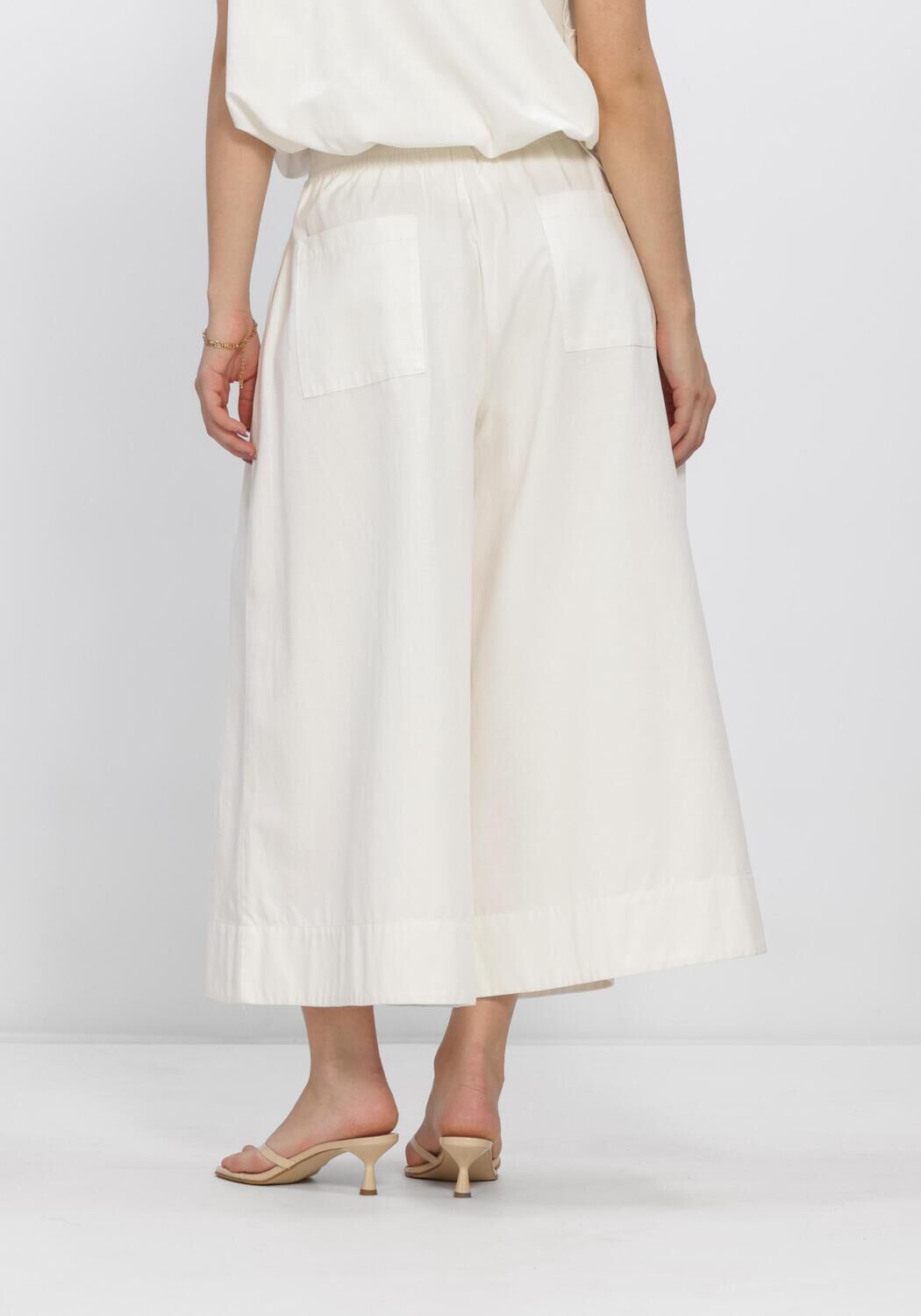 Wei&szlig;e MSCH COPENHAGEN Hosen MSCHJOSILYN HW SKIRT PANTS - large