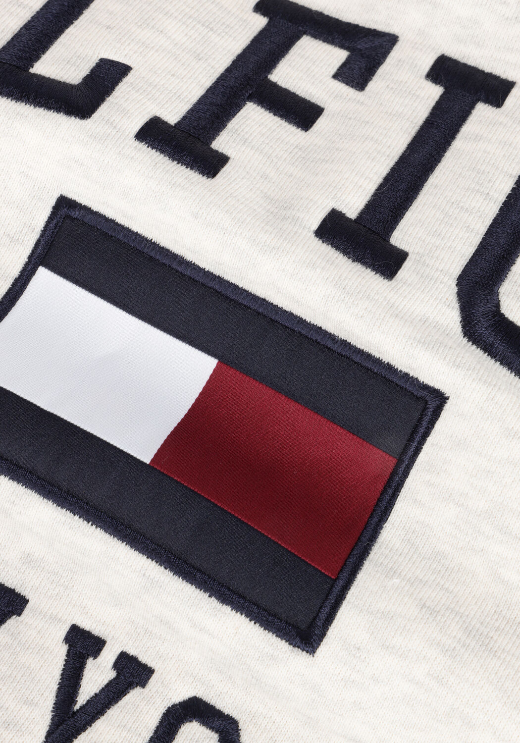 Hellgrau TOMMY HILFIGER Pullover MODERN VARSITY HOODY - large