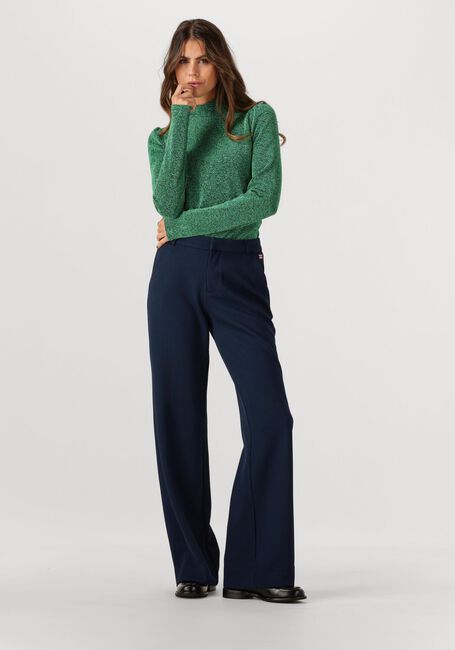 Grüne POM AMSTERDAM Pullover TURTLENECK - GLITTERR PINE GREEN - large