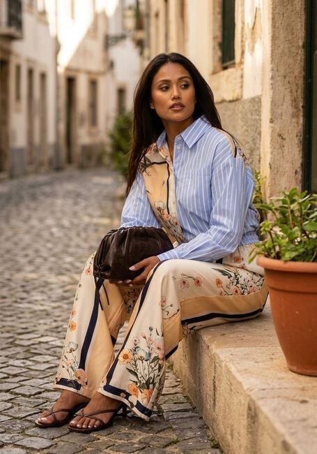 Mehrfarbige/Bunte LIU JO Blusen CAMICA TS M/L - large