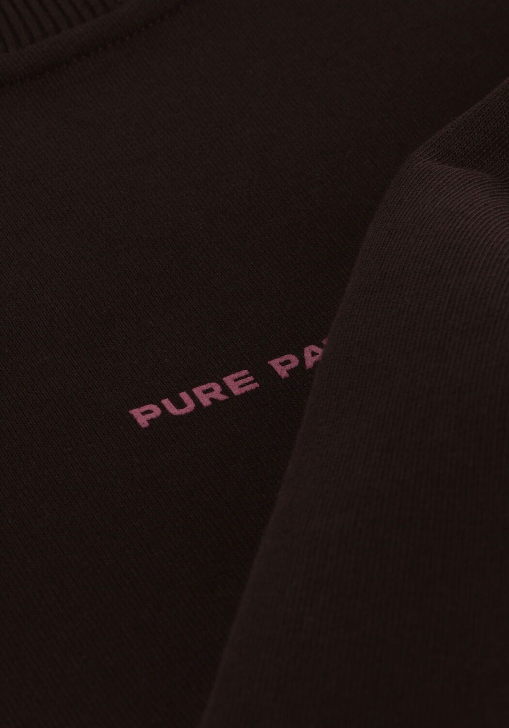 Braune PURE PATH Sweatshirt REGULAR FIT CREWNECK LS SWEATERS - large