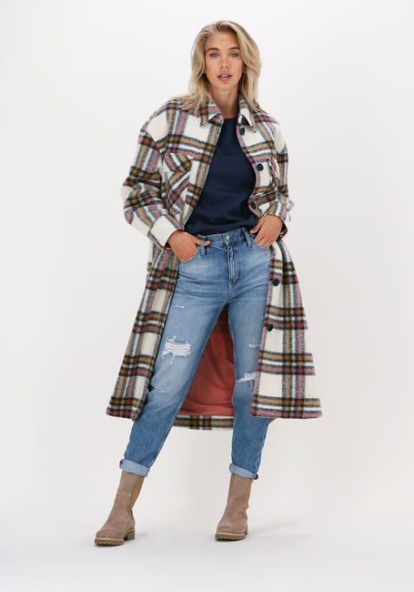 Mehrfarbige/Bunte OBJECT Mäntel SELENE LONG COAT - large