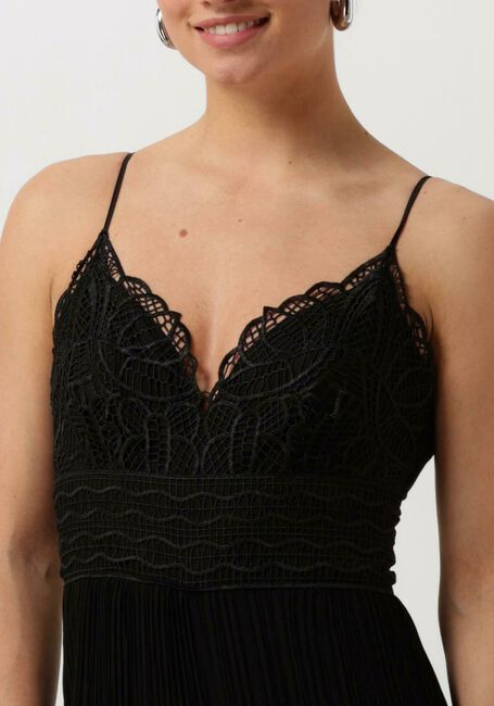 Schwarze GUESS Jumpsuit AMIAH PLEATED JUMPSUIT - large