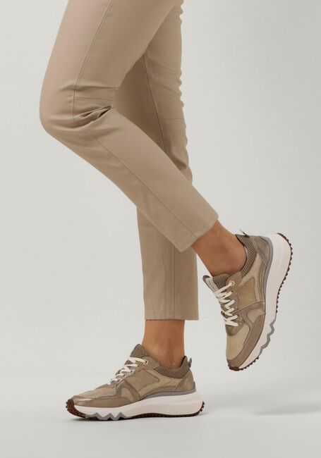 Goldfarbene FLORIS VAN BOMMEL Sneaker Low SFW-10111 - large