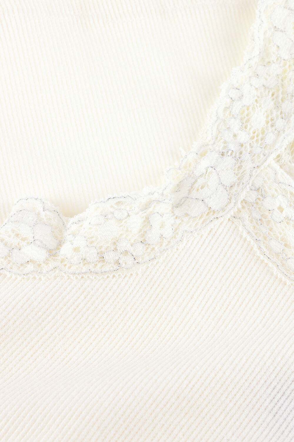 Creme VINGINO Top ICON-LACE SINGLET - large
