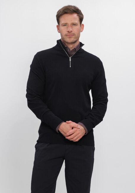 Schwarze PROFUOMO Pullover NEW WOOL BLEND - large