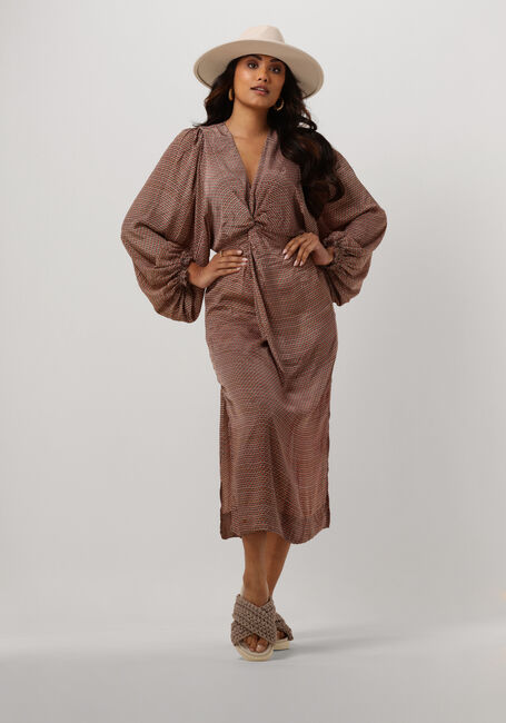 Mehrfarbige/Bunte SISSEL EDELBO Midikleid CHERILYN DRESS - large