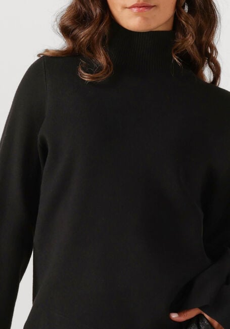 Schwarze OBJECT Pullover OBJREYNARD HIGH NECK PULLOVER - large