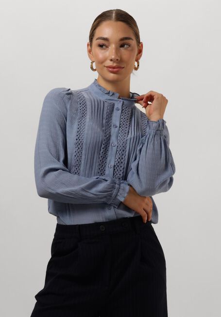 Blaue LOLLYS LAUNDRY Blusen ARIELLL SHIRTLS - large
