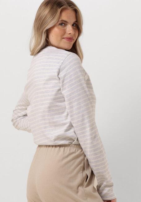 Graue PENN & INK Tops & T-shirts 516 SWEATER STRIPE - large