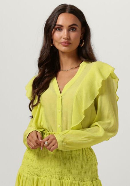 Gelbe STUDIO AMAYA Blusen BIBI BLOUSE - large
