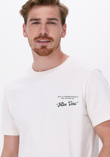 Ecru KULTIVATE T-shirt TS ALOE VERA - large