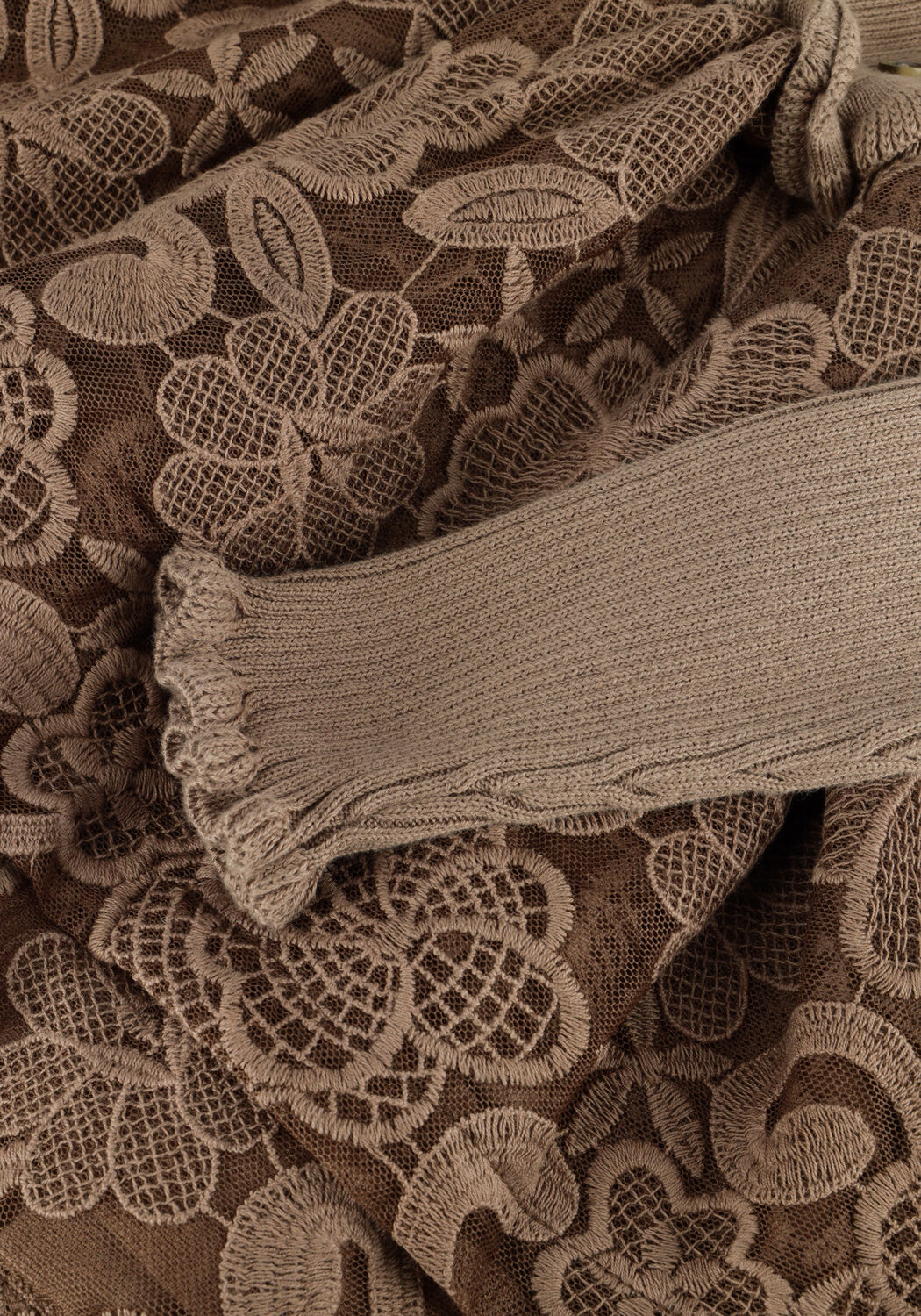 Braune BAJE STUDIO Minikleid MARIEZE - large