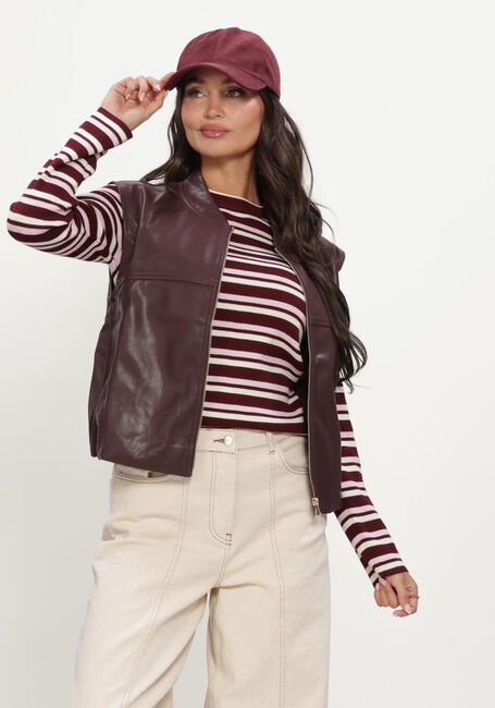 Braune YDENCE Pullover & Cardigans GILET INEZ - large