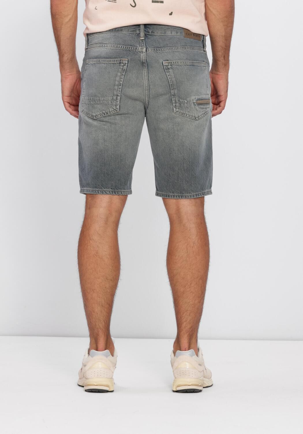 Blaue CAST IRON Kurze Hosen VALVER - REGULAR SHORTS - large