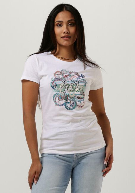 Weiße LIU JO T-shirt ECS T-SHIRT MODA M/C - large