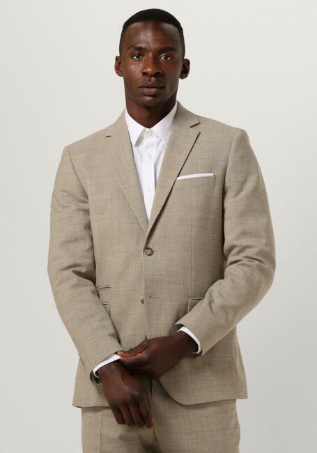 Sand SELECTED HOMME Jackett SLHSLIM-OASIS LINEN BLZ NOOS - large
