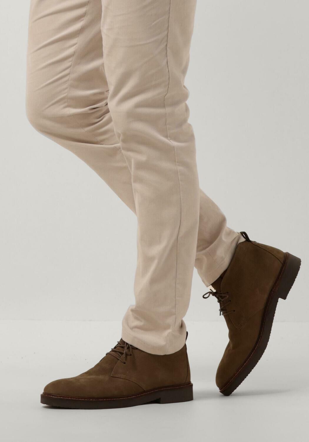 Taupe MAZZELTOV Schn&uuml;rboots HUDSON - large