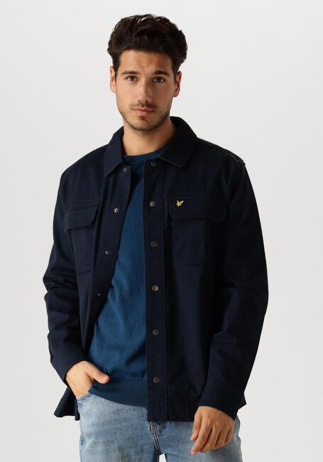 Dunkelblau LYLE & SCOTT Overshirt BEDFORD CORD OVERSHIRT - large