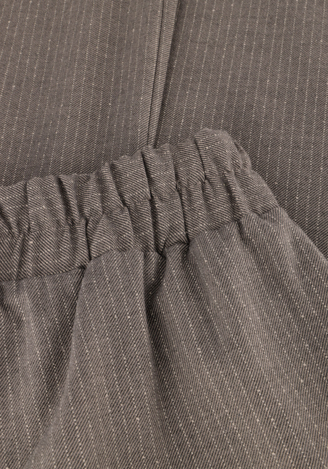 Graue BY-BAR Weite Hose BENJI GREY STRIPE PANT - large