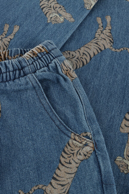 Blaue KONGES SLOJD Straight leg jeans MAGOT PANTS GOTS - large