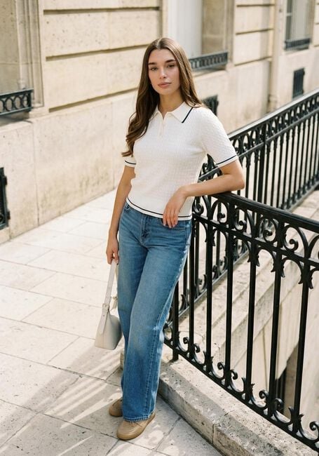 Blaue CALVIN KLEIN Wide jeans THE WIDE LEG - large