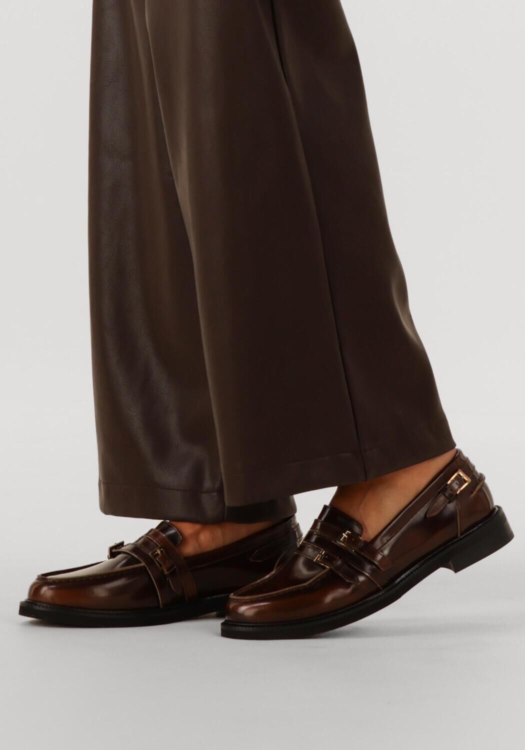 Braune STEFANO LAURAN Loafer 12091 - large