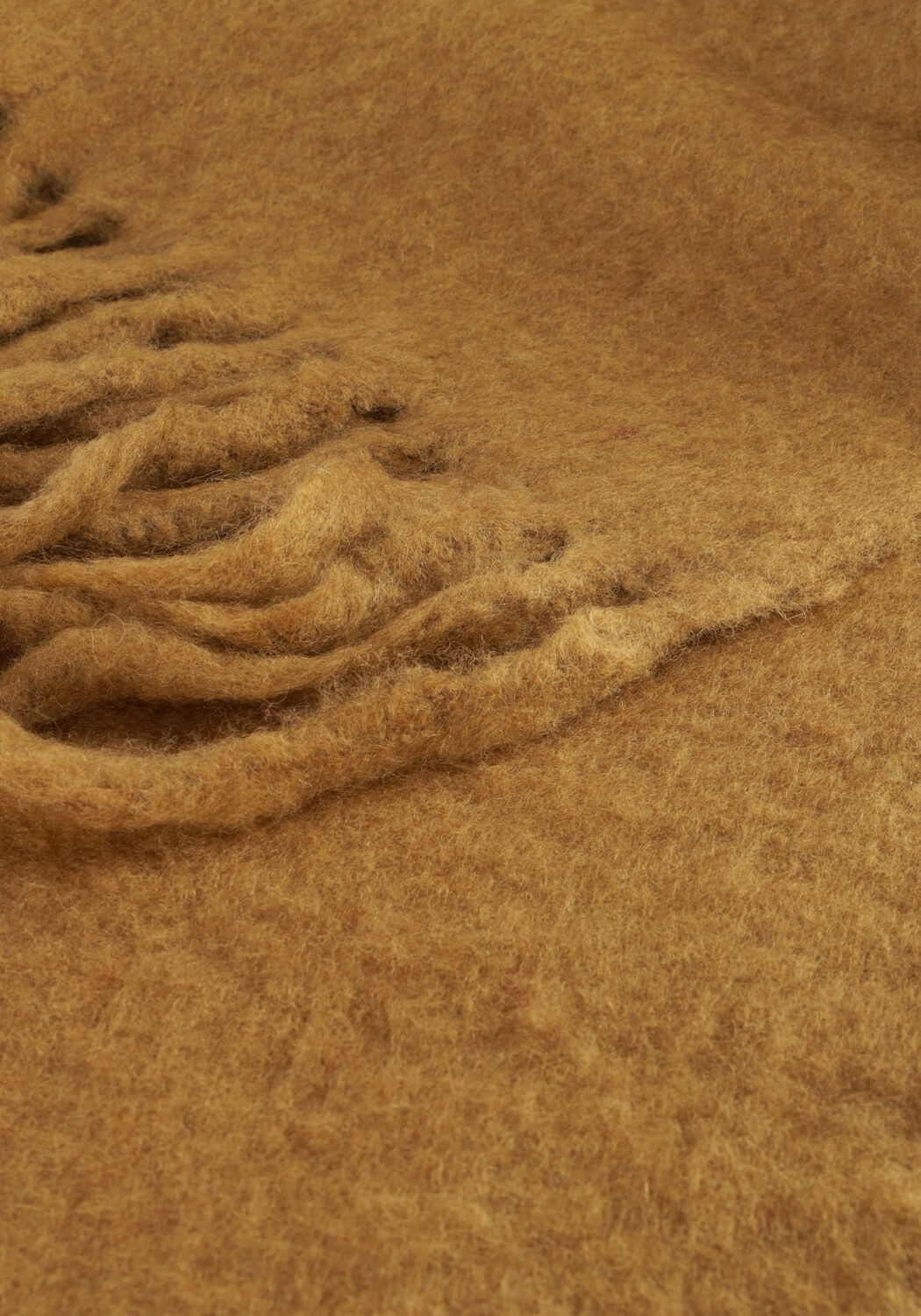 Camelfarbene NOTRE-V Schal 101.1 - large