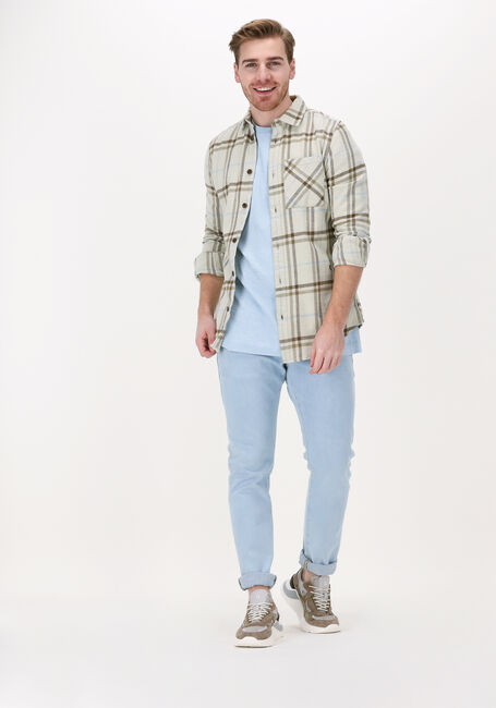 Hellblau SELECTED MEN T-shirt SLHLOOSEGILMAN220 SS O-NECK TE - large