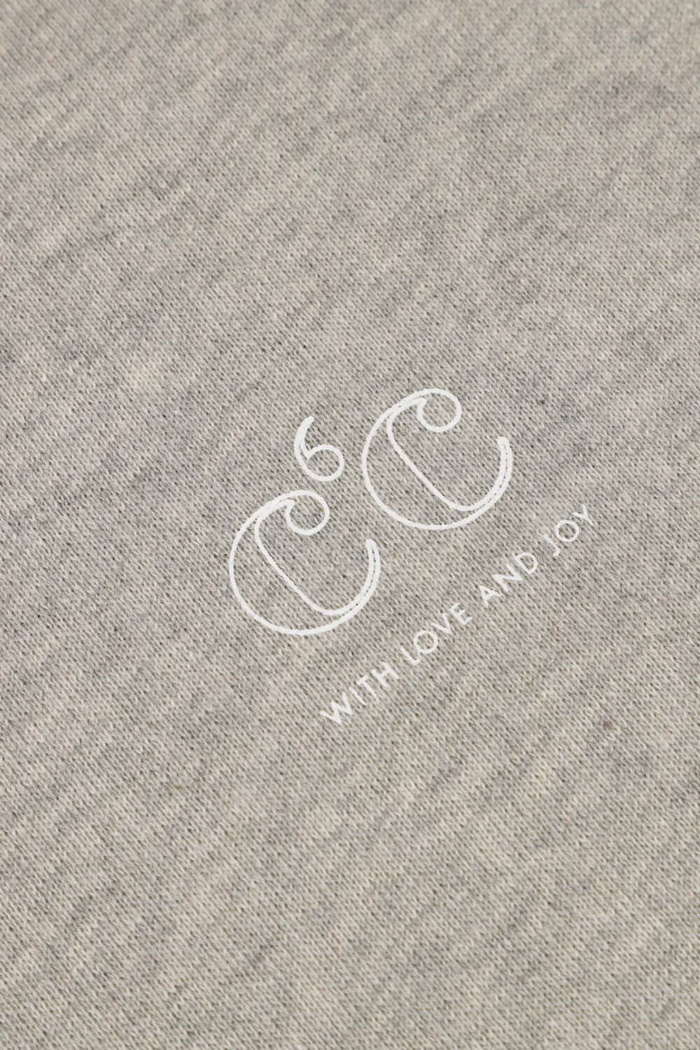 Graue CO'COUTURE Minikleid CLEAN OVERSIZED SWEAT DRESS - large