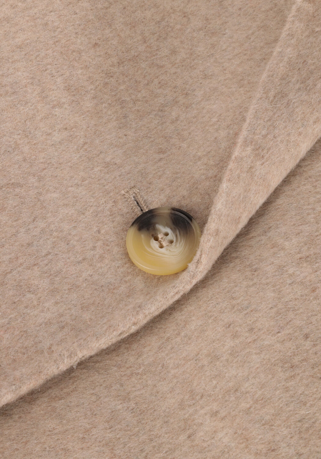 Ecru SELECTED WOMEN M&auml;ntel NEW TAMA HANDMADE WOOL COAT B - large