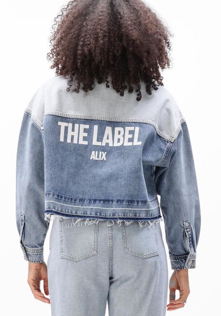 Hellblau ALIX THE LABEL Jeansjacke LADIES WOVEN MIX DENIM BLOUSE - large