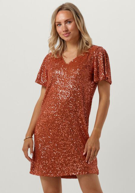 Orangene YDENCE Minikleid DRESS CATALINA - large