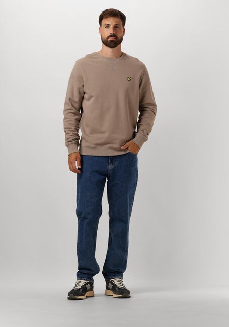 Taupe LYLE & SCOTT Pullover CREW NECK - large
